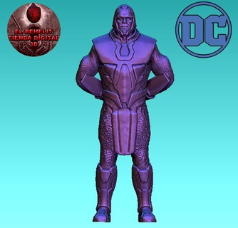 darkseid dc comics batman dark knight christian bale 3dprint ender creality ender3pro stl obj 3d print model - Mito3D