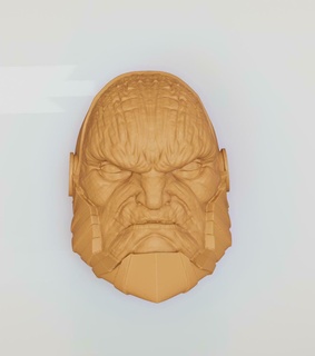 darkseid Kopf Kunst dc 3d print model - Mito3D