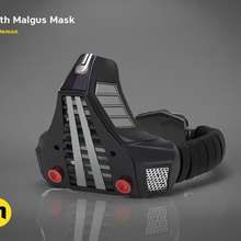 darth malgus maske star wars oyun lord sith insan yüksekliği ayrıntı oyuncak Galaktik harika İmparatorluğu yineleme respiratör karakter film büyük giyilebilir kask 3d print model - Mito3D