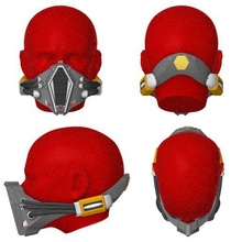 Darth Malgus Sith Gesicht Maske Erbe Variante beinhaltet einzigartig Befestigung Design Collins Kreationen 3d Gadget Star Kriege Lichtschwert Griff Cosplay ahsoka Tano 3d print model - Mito3D
