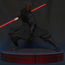 darth maul - star wars vari Stampa 3d thundertoy lucasfilm disney darthmaul di 3d print model - Mito3D