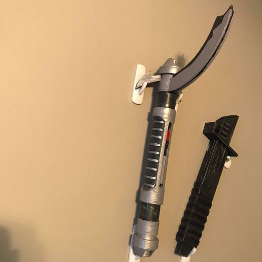 Darth tokmak ışın kılıcı Yıldız Savaşları 3D print model - Mito3D