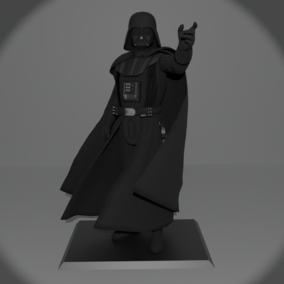 darth vader spiel vader anakin skywalker krieg sterne star kriege jedi dunkler lord sith dunkle seite dunkel sidious yoda tatooine r2d2 3d print model - Mito3D