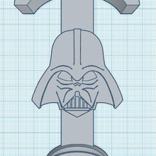 darth Vader loungefly minnie orelha exibição gancho Disney orelhas Estrela guerras 3d print model - Mito3D