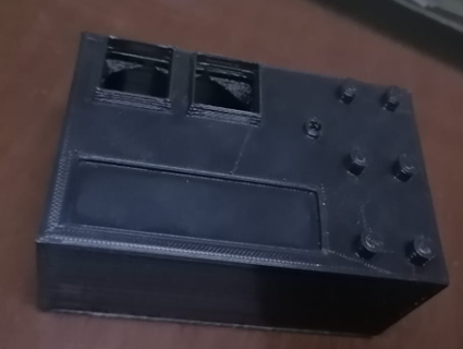 darth vader cintura scatole standard scala fibbia casi 3d print model - Mito3D
