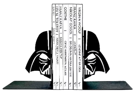 darth Vader livro suporte bookholder livros suportes 3d print model - Mito3D