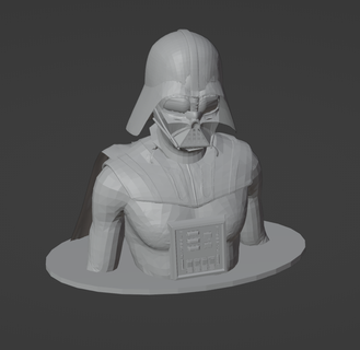 darth Vader fracasso 3d print model - Mito3D