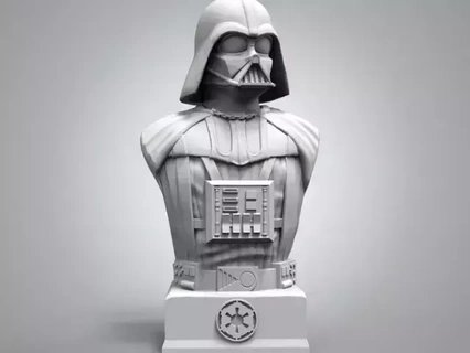 Darth Vader büst star savaşlar karanlık Vador 3d print model - Mito3D