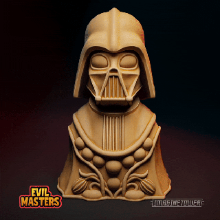 darth Vader fracasso miniatura personagem Estrela guerras Skywalker estatueta monstro jogos arte brinquedo 3d print model - Mito3D