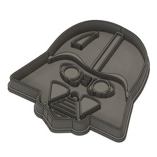 Darth Vader kurabiye kesici star savaşlar filmler 3d print model - Mito3D