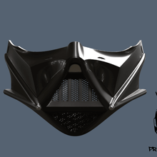 darth vader maschera per il viso gioco oggetti di scena star wars facciale 3d print model - Mito3D