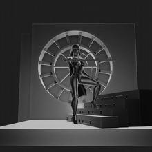 darth Vader fêmea fantart Darthvader Guerra Estrelas Estrela guerras mulher menina filme Series histórias quadrinhos vídeo jogos escultura Projeto modelagem estátua coleções criaturas 3d print model - Mito3D
