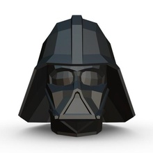 Darth Vader baş kask çürükler intikam Sith ışın kılıcı destek star savaşlar tokmak Kenobi Lazer oyunlar oyuncaklar 3d print model - Mito3D
