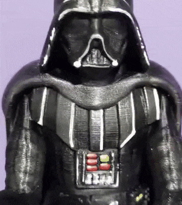Darth Vader Kulp destek 3D print model - Mito3D