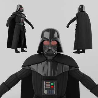 Darth Vader düşük poli hileli Yıldız Savaşları Disney Starwarsfan Darthvader Jedi Sandaloryalı mandaloryalı Klon savaşları Sith Babyyoda Lukeskywalker Lego yıldız hayret Anakin Skywalker Kostüm oyunu Kyloren Fırtına asker Yoda 3d print model - Mito3D