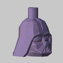 Darth vader Düse Extruder Haken Hokha Bong Shisha Star Kriege 3d print model - Mito3D