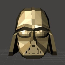Darth Vader domuzcuk banka star savaşlar poli 3d print model - Mito3D