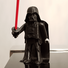 darth vader playmobil game toy star wars playmobile articulated 3d print model - Mito3D