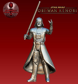 darth vader estrella guerras Anakin Obi Wan yoda lucas clon 3d impresión 3d print model - Mito3D