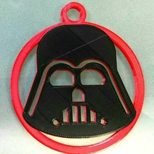 Darth Vader Yıldız Savaşları Noel küre süs 3d print model - Mito3D