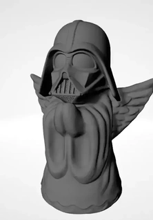 Darth Vader ağaç topper Noel 3d print model - Mito3D
