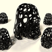 darth vader voronoi style game toy accessories 3d print model - Mito3D