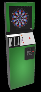Darts Maschine klassisch Bar Verein Gaming Sammlerstück Arkade Spiele Pfeil 3d print model - Mito3D