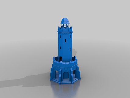 darwen tower buildings structures 3d print model - Mito3D
