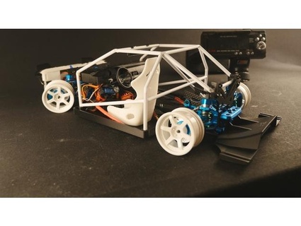 tablero 1 10 coche vehiculo rc deriva radio adiocontrolado 3d print model - Mito3D