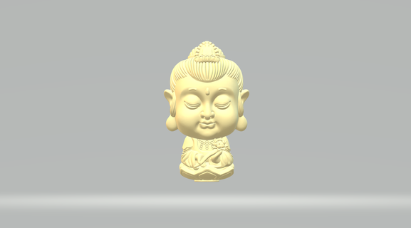 dashizhi Guanyin 3d Yazdır model Buda dekorasyon Sanat heykel takı Antik din dekor Desen altın gümüş Odun Tanrı süslü heykeller 3d print model - Mito3D