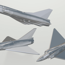 dassault mirage iii pack game vehicles jet fighter delta 3d print model - Mito3D
