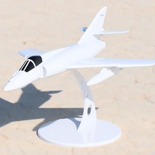 dassault super etendard modelo a escala gadget la aeronave en miniatura art de juguete avión drone militar modelado 3d print model - Mito3D