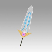 date live yatogami tohka princess cosplay weapon game prop model 3d printable hobby diy other 3d print model - Mito3D
