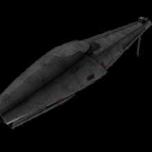 korkusuz sınıf kruvazör oyun uzay gemisi Yıldız Savaşları star savaşlar Araçlar 3d print model - Mito3D