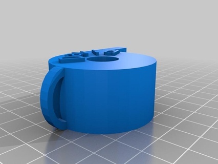 david's whistle customized math 3d print model - Mito3D