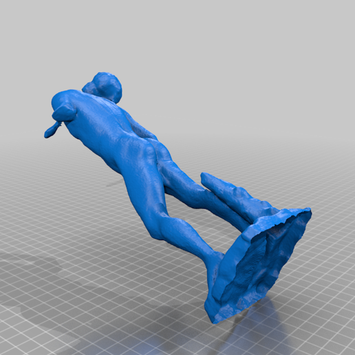 david capit - beheaded 3D print model - Mito3D