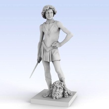 David Kopf Goliath 3d print model - Mito3D
