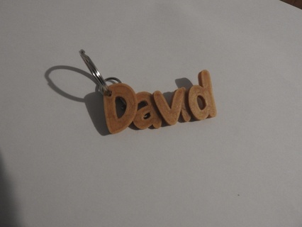david key ring door 3d print model - Mito3D