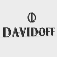 davidoff logo fashion boutique brand clothing design model shop store character emblem style models symbol luxury accessories moda stylish trend 3d print model - Mito3D
