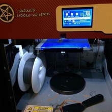 davinci pro à l'intérieur de support bobine outil L'imprimante 3d pièces xyz da vinci xyzprinting filament resolve 10 3d print model - Mito3D