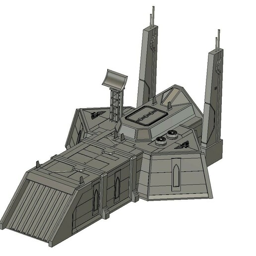 alba guerra roccaforte warhammer 40 000 spazio marino dow 3D print model - Mito3D