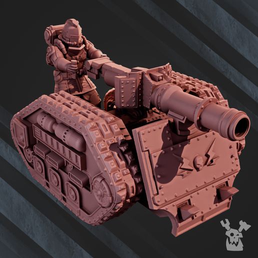 guardia alba pesado armas equipo 3D print model - Mito3D