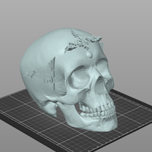 day dead skull cranium mexico traditions november 2nd santos saints 3d print model - Mito3D