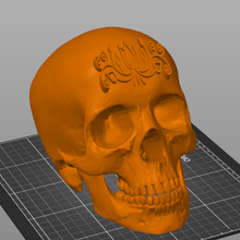 giorno morto cranio Messico tradizioni 3d print model - Mito3D