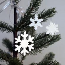 day 20 tree snowflake home dagoma maison noel sapin christmas xmas discovery200 calendrier avent calendar 3d print model - Mito3D