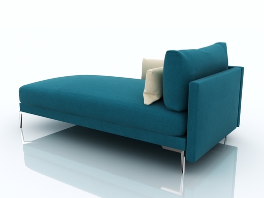 divan vito palazzo 3d model ev kanepe kişilik yatak salon lüks iç 3d print model - Mito3D