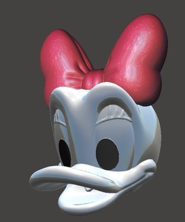 gün ördek kask cosplays papatya baş Kostüm oyunu Disney 3d print model - Mito3D