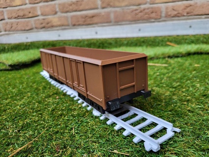 db yüksek yan araba 0 ölçü trenler Amerika Birleşik Devletleri demiryolu model izi vagon ölçek amtrak ısmarlama 3d print model - Mito3D