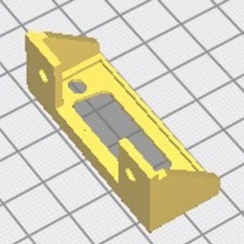 db-15 conector macho de soporte herramienta 3D print model - Mito3D