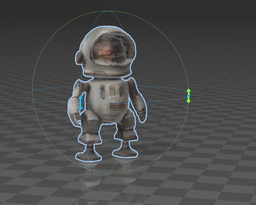dbx astronot robot sanat 3d print model - Mito3D